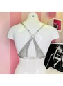 Victoria's Secret Braletka w kształcie trójkąta kolczastego bez podszewki