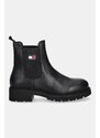 Tommy Jeans sztyblety TJW CHELSEA LEATHER BOOT