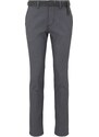 TOM TAILOR DENIM Chinosy antracytowy / biały