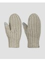 Rękawiczki Damskie Ugg Chunky Rib Mitten Szare