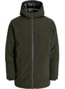 JACK & JONES Parka zimowa 'JWHPlanet' ciemnozielony