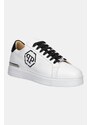 Philipp Plein sneakersy skórzane Nappa Lo-Top Hexagon