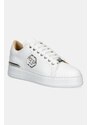 Philipp Plein sneakersy skórzane Nappa Lo-Top Hexagon