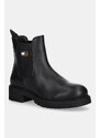Tommy Jeans sztyblety TJW CHELSEA LEATHER BOOT