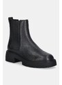 Calvin Klein sztyblety skórzane CHUNKY CHELSEA BOOT LTH