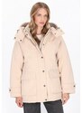 DreiMaster Vintage Kurtka zimowa kremowy