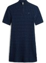 TOMMY HILFIGER Sukienka z dzianiny granatowy