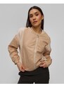 Lekka Kurtka Beżowa Damska Deha