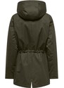 ONLY Parka przejściowa 'ONLHannover' oliwkowy