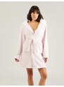 ABOUT YOU Szlafrok krótki 'Elea' różany