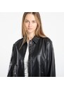 Kurtka Calvin Klein Jeans Leather Moto Jacket Black XS