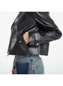 Kurtka Calvin Klein Jeans Leather Moto Jacket Black XS