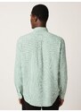 Next Koszula zielony / biały