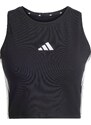 ADIDAS SPORTSWEAR Top sportowy 'Essentials' czarny / biały