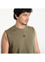 adidas Performance T-shirt adidas D4T X Sleeveless Tank Top Olive Strata XL