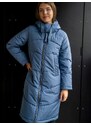 Damska Kurtka Zimowa Parka Niebieska Iriedaily Paddie Coat