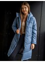 Damska Kurtka Zimowa Parka Niebieska Iriedaily Paddie Coat