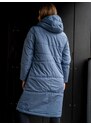 Damska Kurtka Zimowa Parka Niebieska Iriedaily Paddie Coat