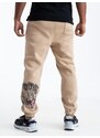 Spodnie Dresowe Męskie Beżowe Machinist El Padre