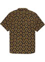 QUIKSILVER Koszula funkcyjna 'Apero Classic' sepia / żółty / czarny