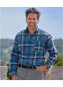 Flanelowa koszula w kratę Atlas For Men Krata