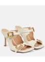 Bottega Veneta Stretch Buckle leather mules