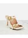 Bottega Veneta Stretch Buckle leather mules
