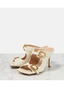 Bottega Veneta Stretch Buckle leather mules