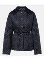Moncler Raray belted quilted down jacket