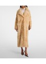 Nour Hammour Evita Long shearling coat