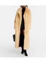 Nour Hammour Evita Long shearling coat