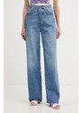 Twinset jeansy straight damskie